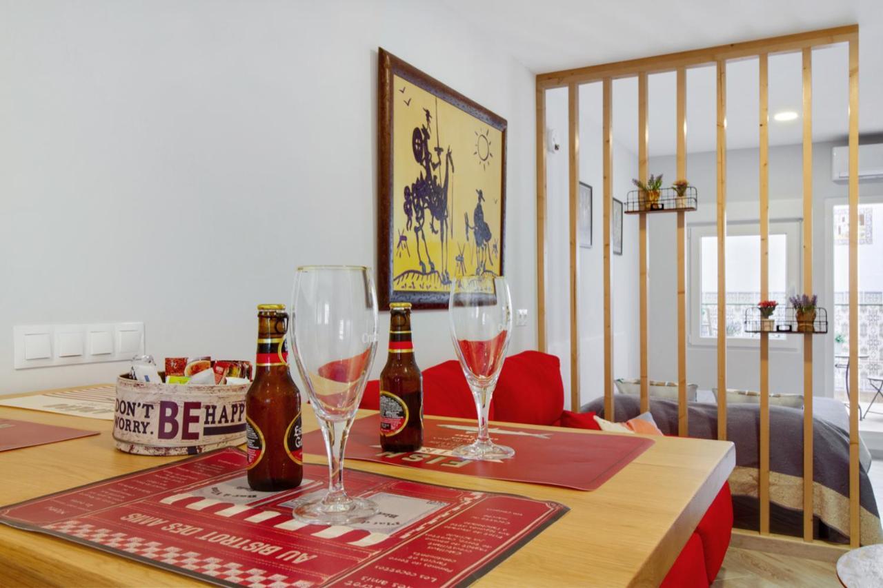 Barcelo 21, Parking On Request, Atico With Terrace & Studio With Patio, Center, Breakfast Included, Quite Neighborhood, Bc マラガ エクステリア 写真